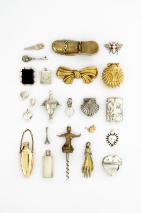 Curiosities made of Silver, brass, glass