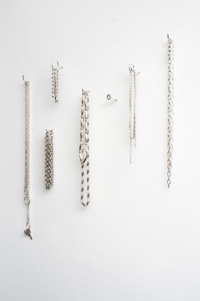 Silver chains / Key chains & silver hooks 