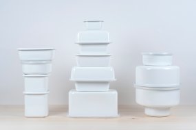 Emaille Lebensmittelbehälter