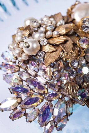 Miriam Haskell (USA) brooch