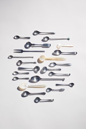 SMALL ANTIQUE SALT SPOONS