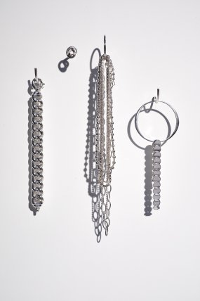 VINTAGE SILVER JEWELLERY & SILVER-PLATED JEWELLERY HOOKS